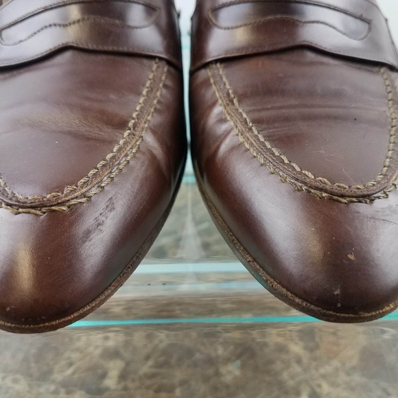 Salvatore Ferragamo Brown Leather Italy Pumps 8.5B - Picture 5 of 8